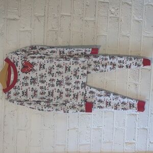 Hanna Andersson Kissing Minnie Two Piece Pajamas